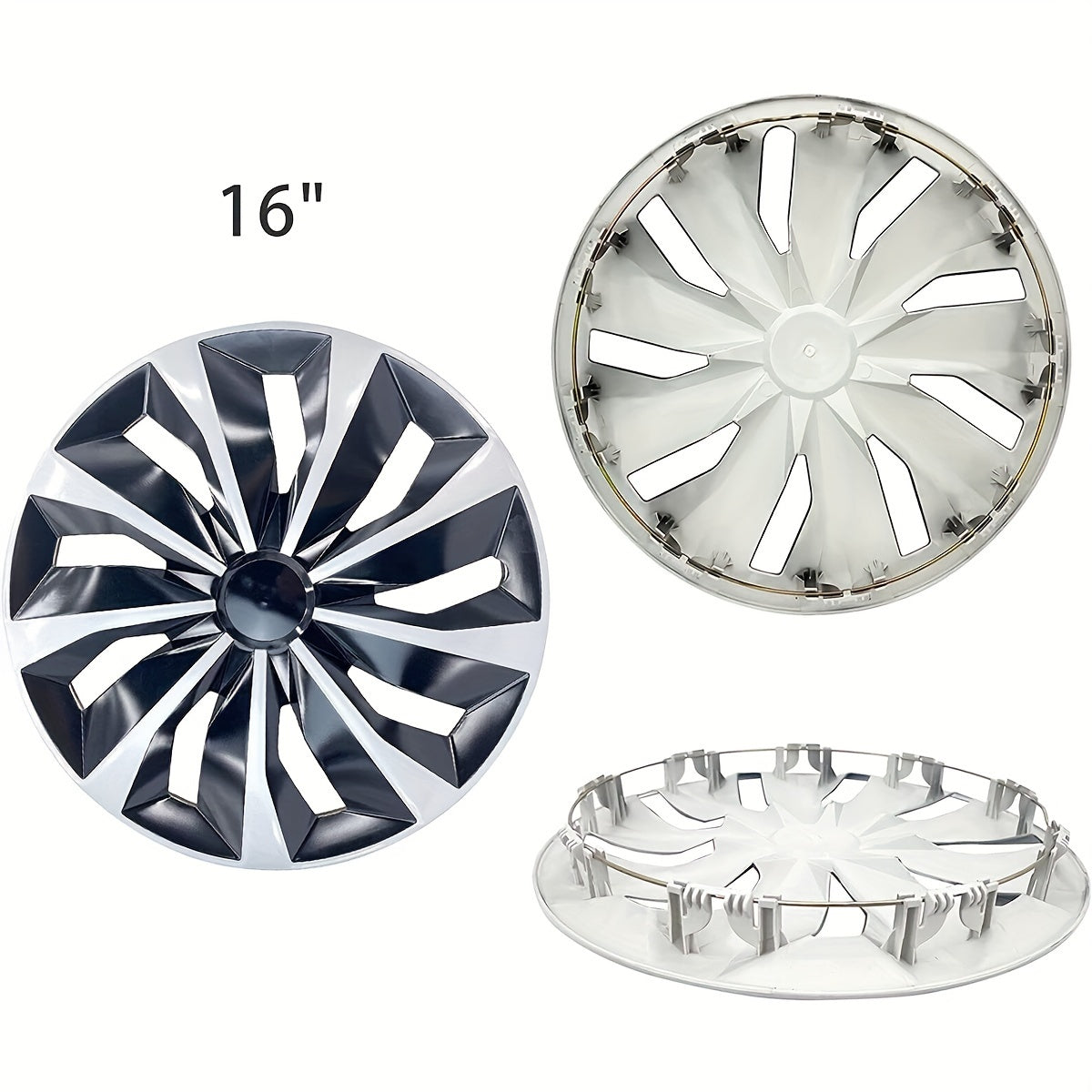 Set of 4 R16 Hubcap Wheel Cover Replacement