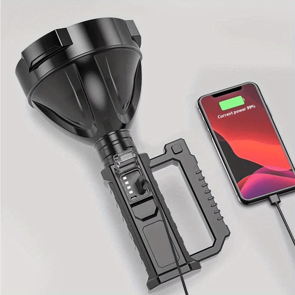 Powerful LED Flashlight Handheld Searchlight