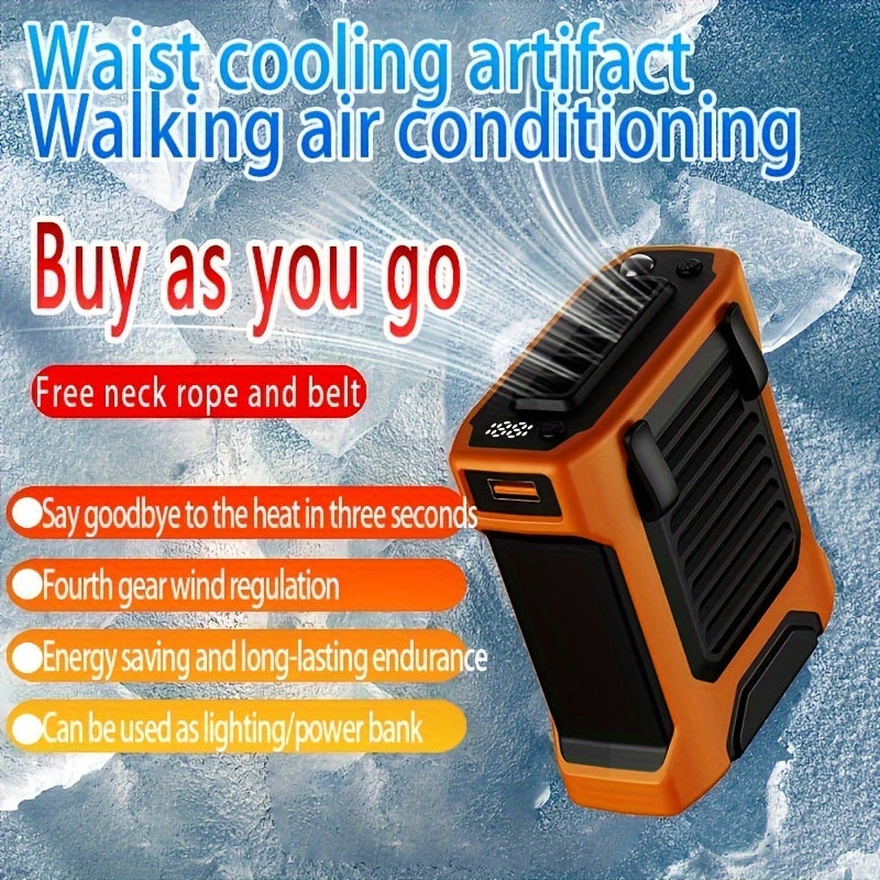 Portable Powerhouse Waist Fan