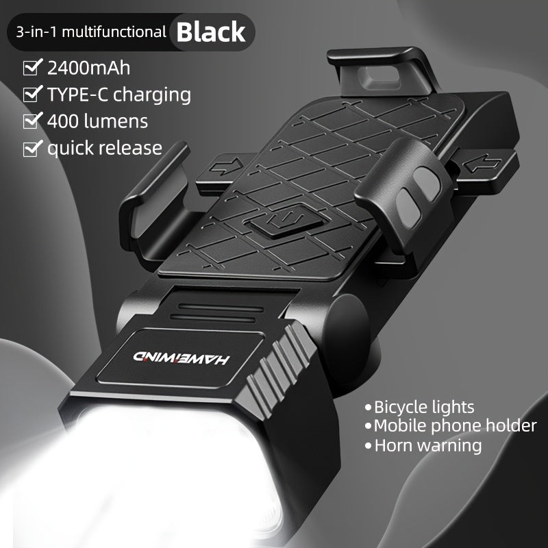New 3-in-1 Bicycle Light