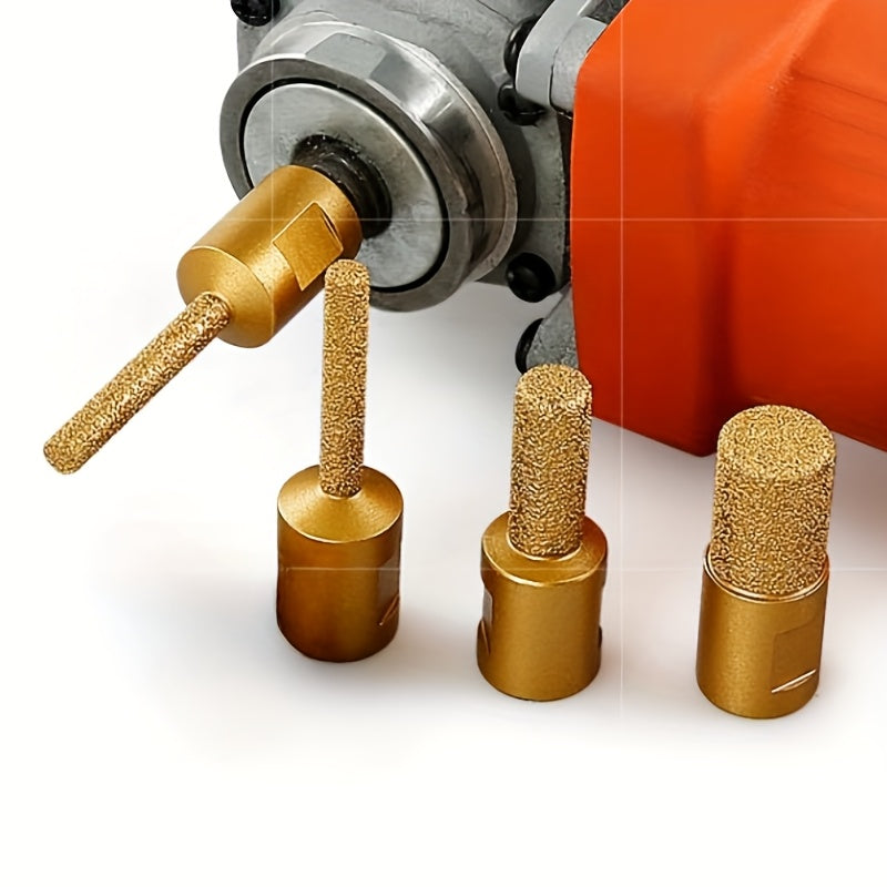 3pcs High-Strength Precision Brazed Grinding Heads