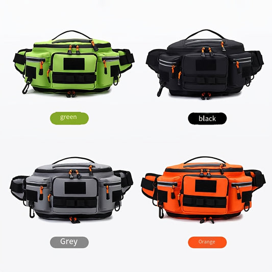 Men's Tactical Waist Bag; Multi-Functional Large Capacity Crossbody Bag
