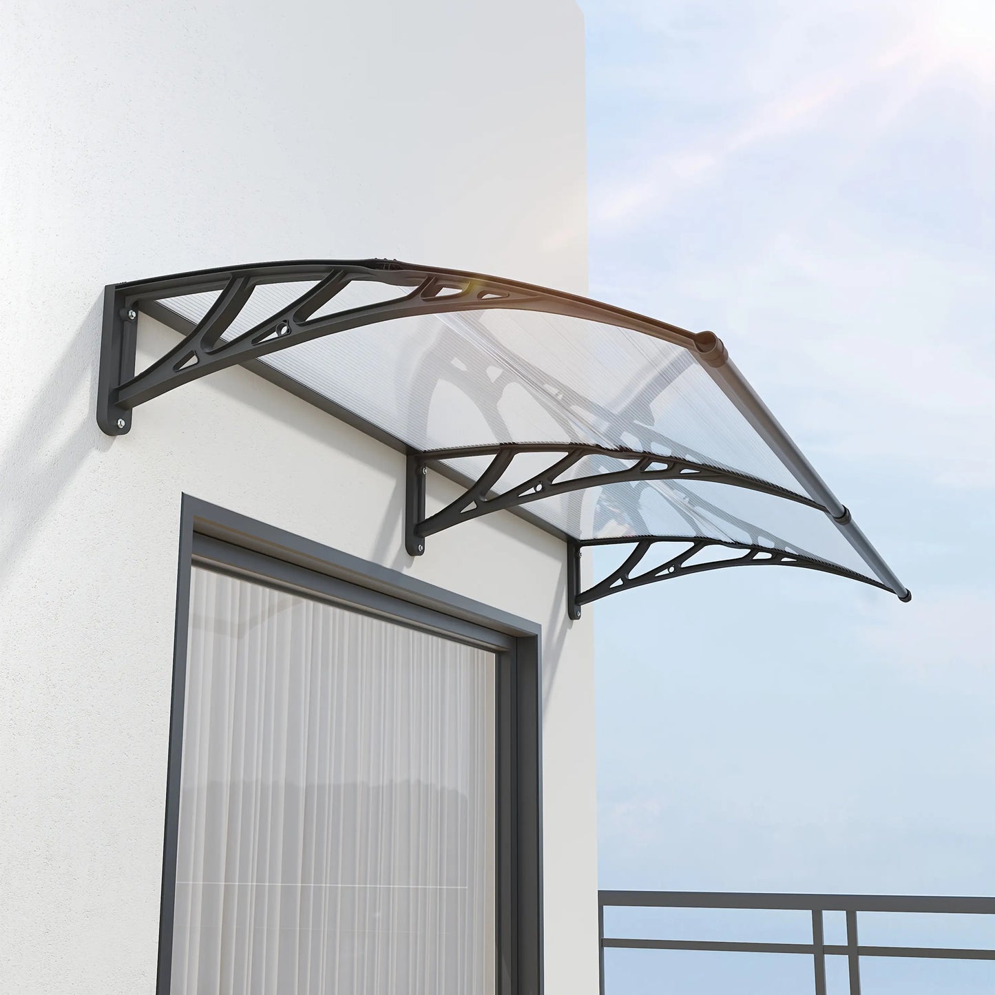 Polycarbonate Window Door Awning Canopy