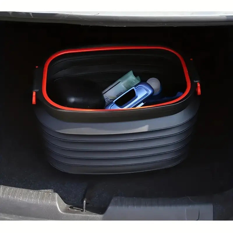 Durable Portable Car Trunk Organizer with Handle