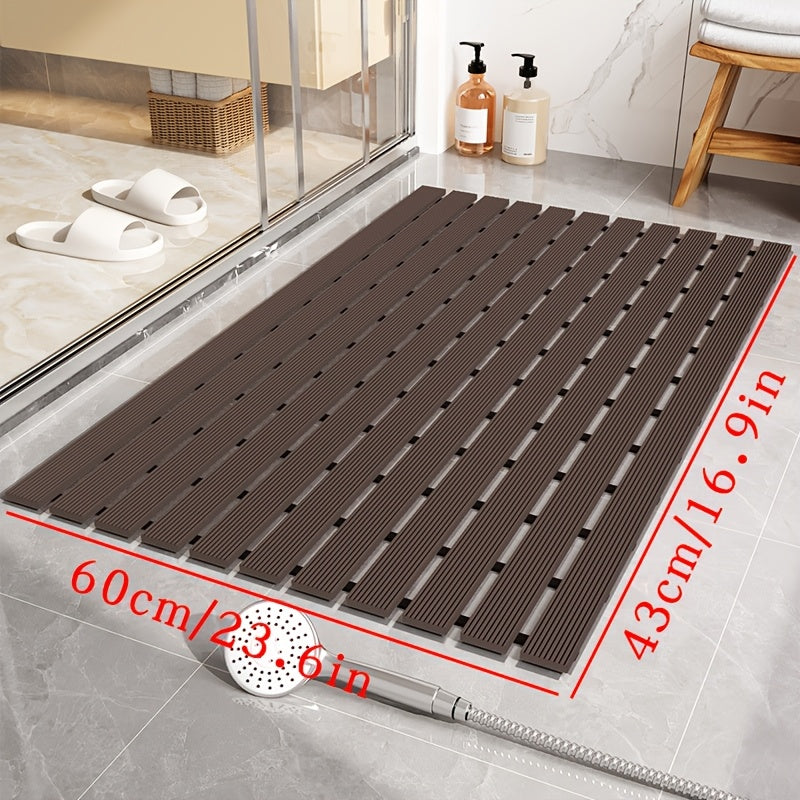 1pc of  PVC anti slip bathroom mat