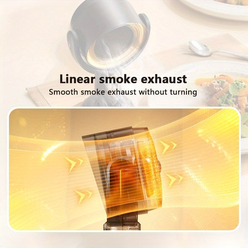 Portable, no-install desktop range hood