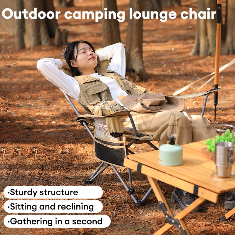 Portable Folding Recliner Lazy Chair