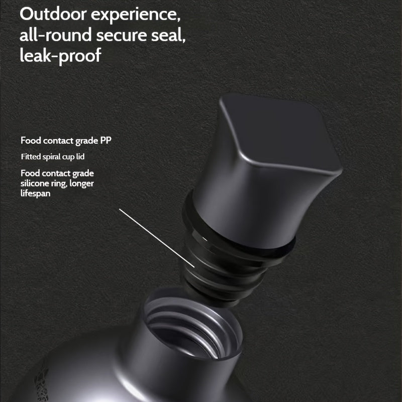 17-ounce large-capacity gourd-shaped insulated cup