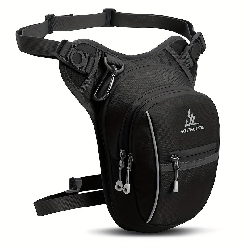 1pc Contrast-color Nylon Sports Leg Bag