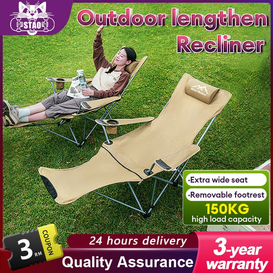 Portable Folding Recliner Lazy Chair