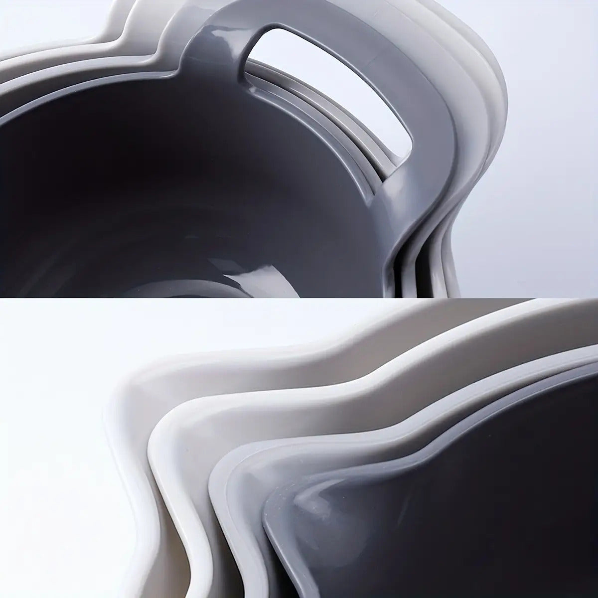 4pcs Thickened and Deepened Baking Mixing Bowl