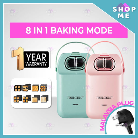 [ 8in1 ] Pembakar Wafel Waffle Maker