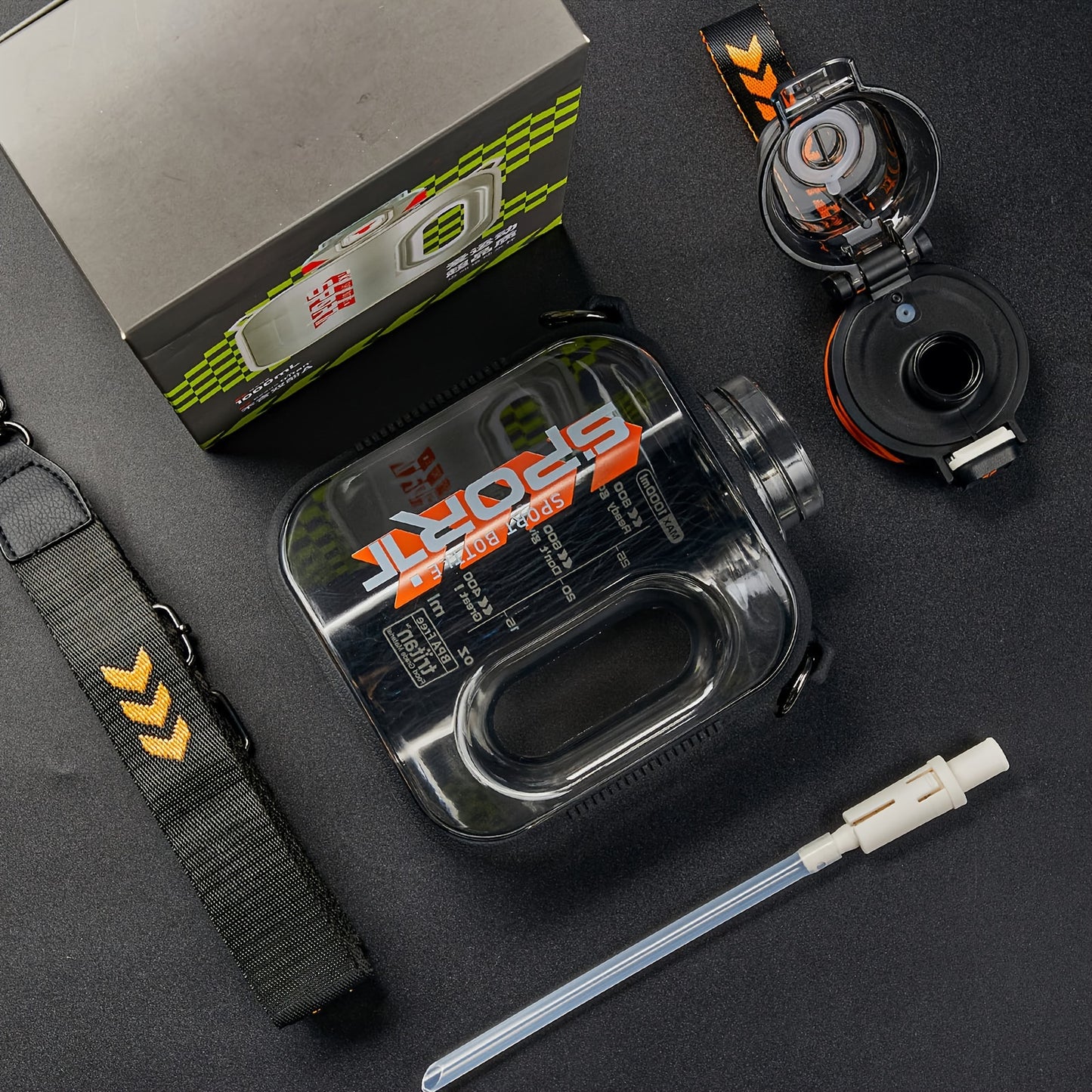 1pc Leakproof Sports Water Bottle Jug