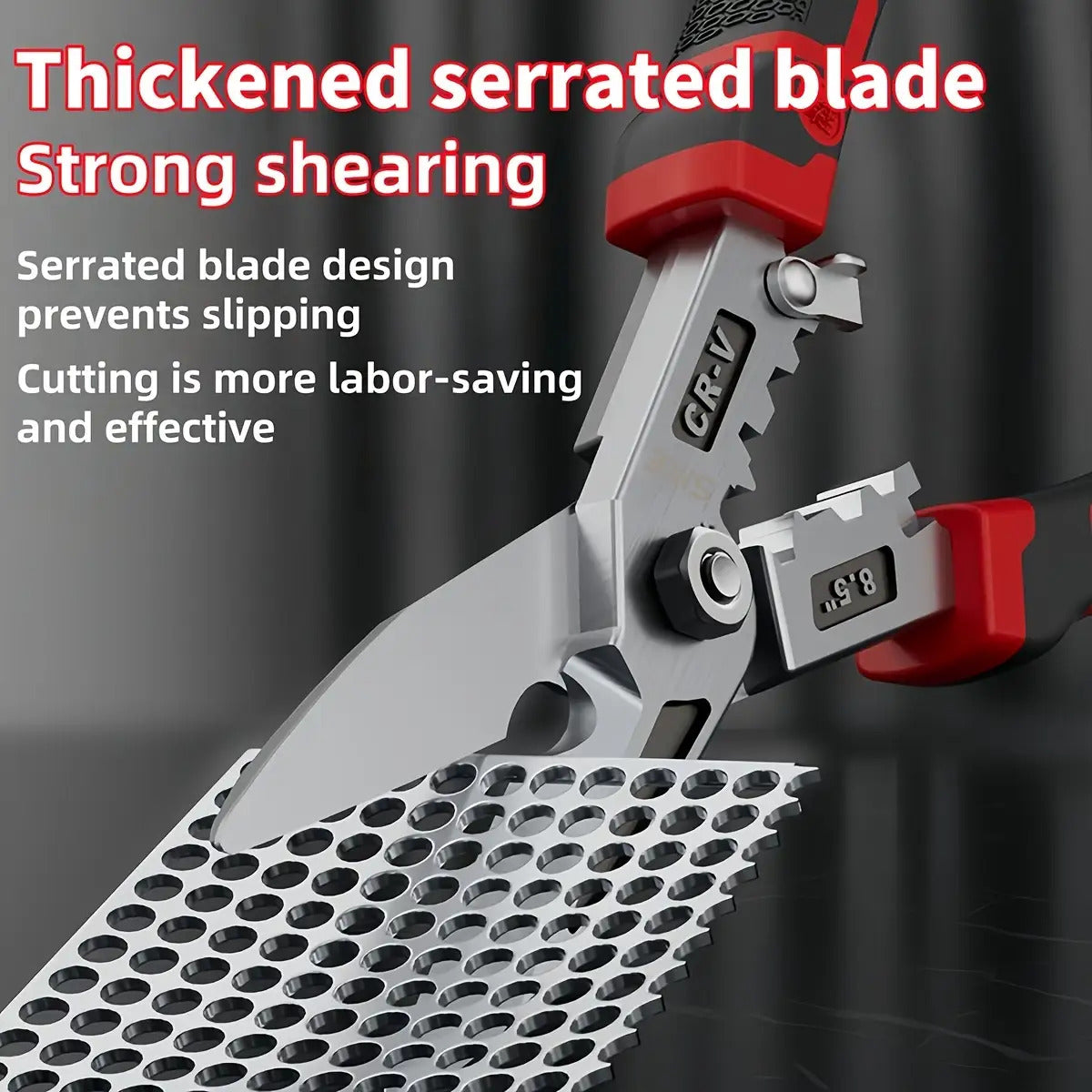 Heavy-Duty Industrial-Grade Metal Shears