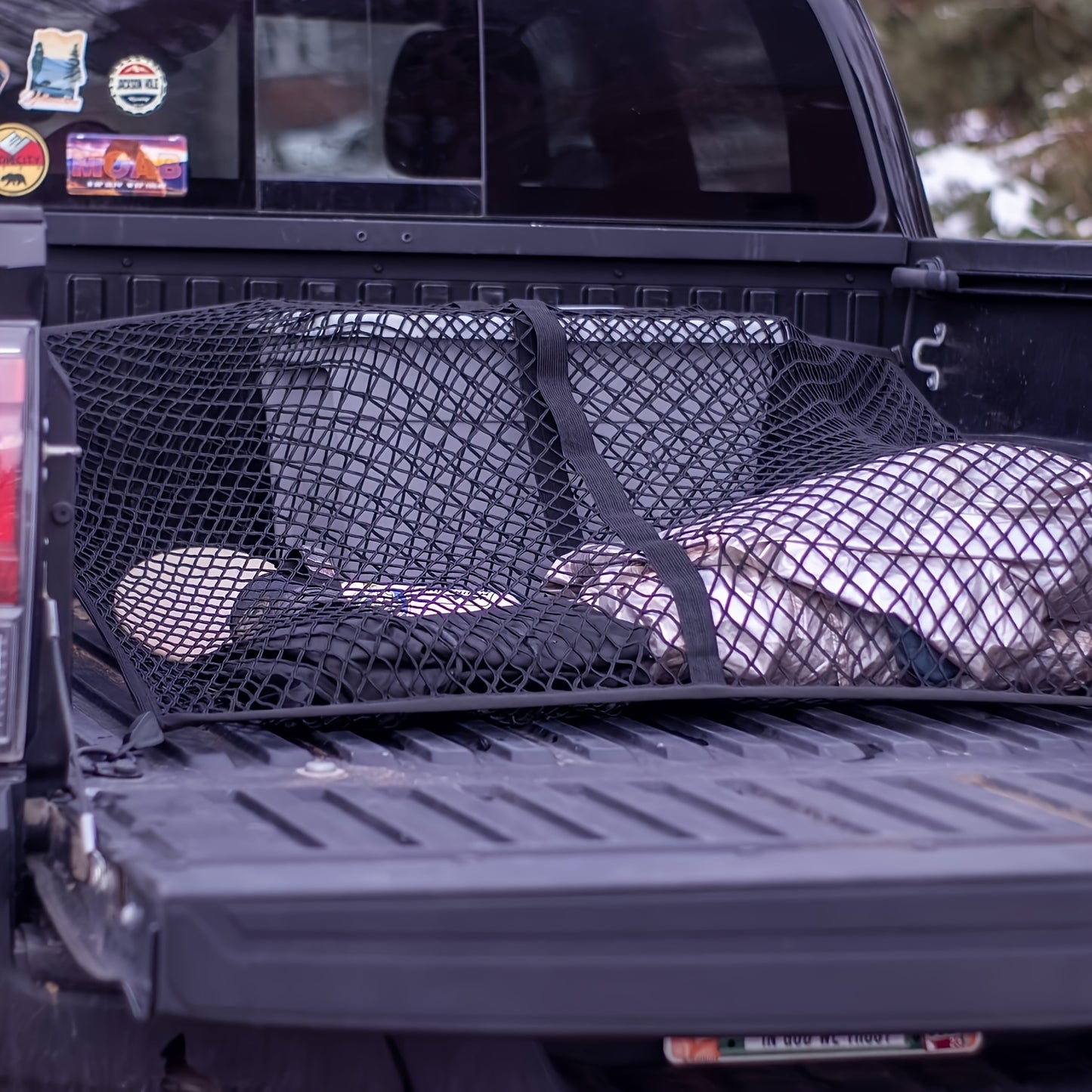 1pc Universal Fit Spandex Truck Bed Mesh