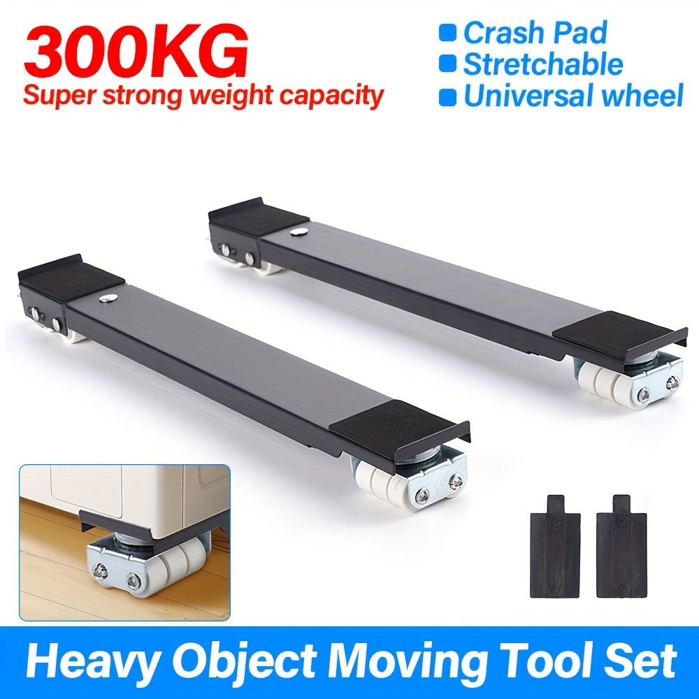 360° Expandable Appliance And Furniture Cart with Heavy-Duty Mobile Wheels