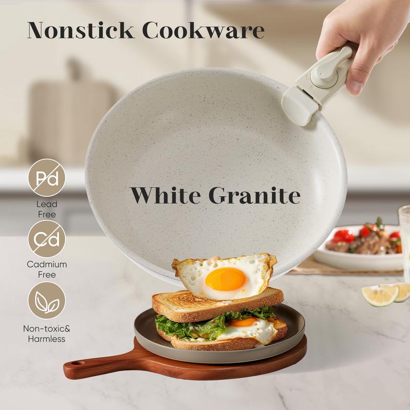 11-Piece Nonstick Pots and Pans Set