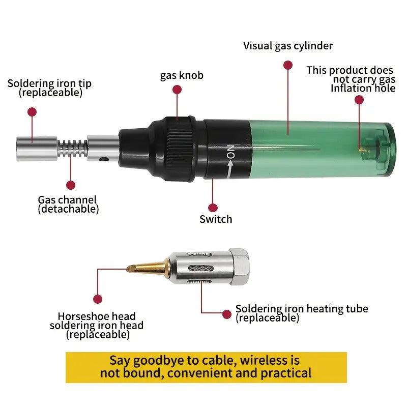 Portable Welding Tool with Adjustable Temperature