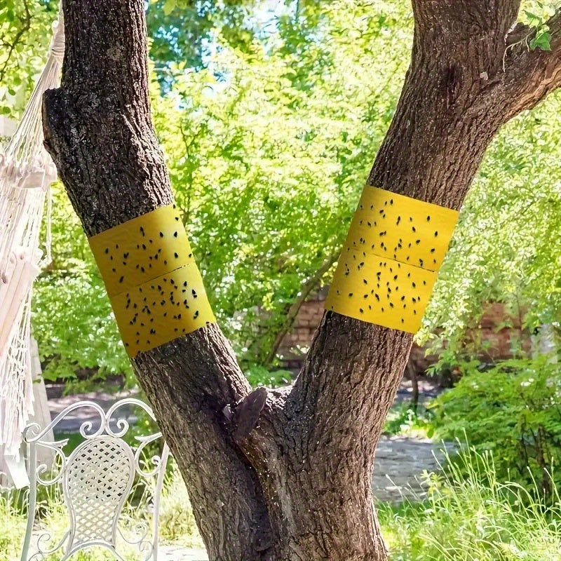 1 Roll Bright Yellow Self-Adhesive Tree Tape