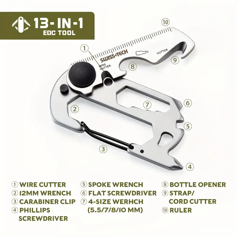 13-in-1 Mini Multifunctional Tools