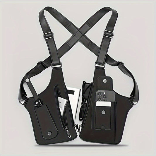Men'S Vintage Shoulder Bag, Versatile Lightweight Backpack