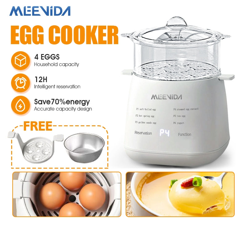 Multifunctional automatic egg boiler