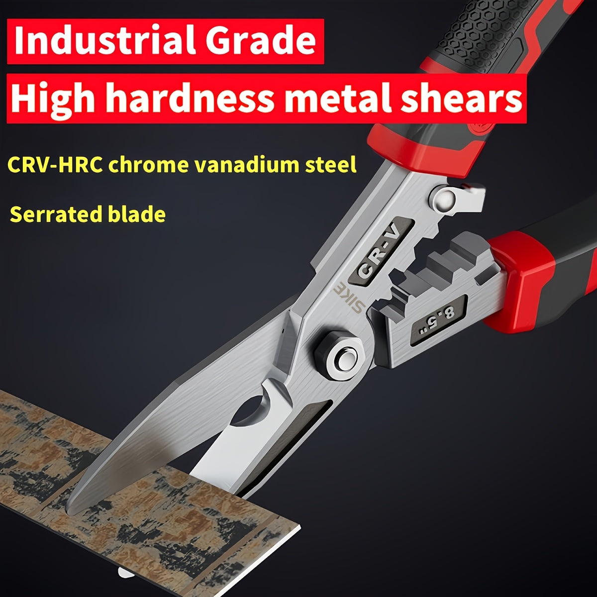 Heavy-Duty Industrial-Grade Metal Shears