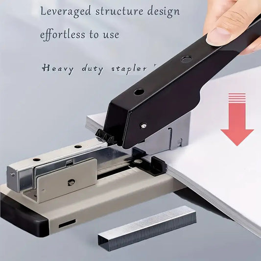 120-Sheet Capacity Heavy-Duty Long Arm Desktop Stapler