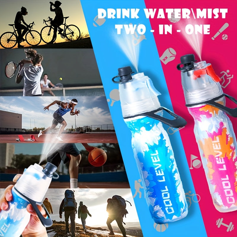 1pc Large Capacity Spray Water Bottle
