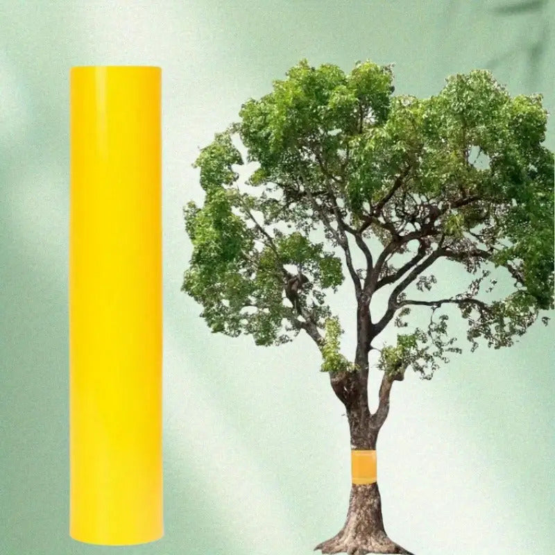 1 Roll Bright Yellow Self-Adhesive Tree Tape