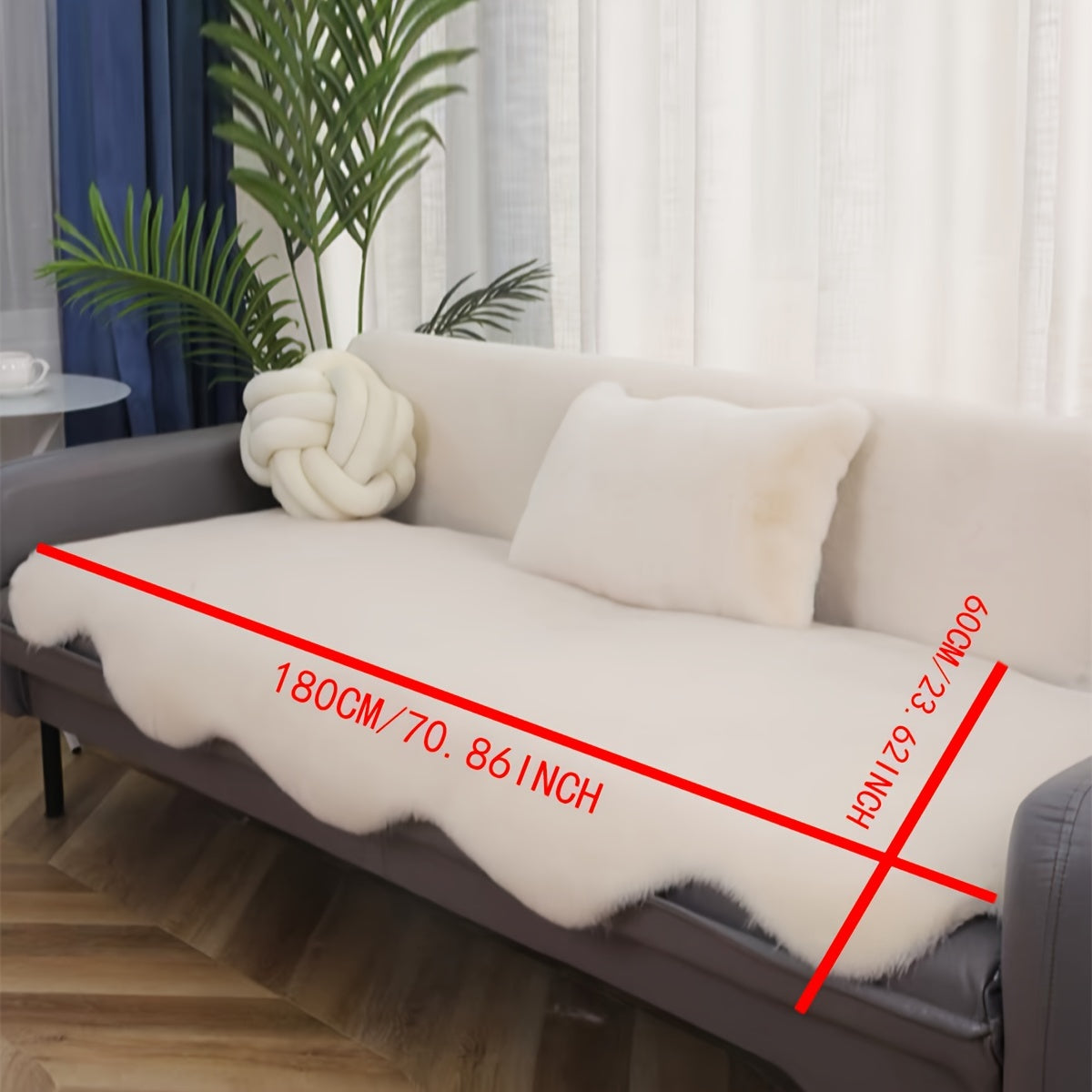 [Cute Rabbit Cushion] Irregular Shaped Sofa Cushion