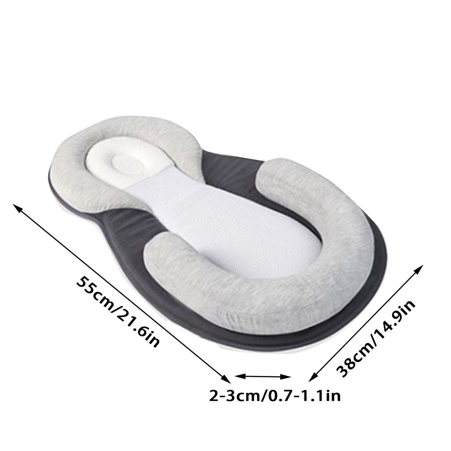 Baby Bucket Anti Rollover Mattress Baby Pillow Bed