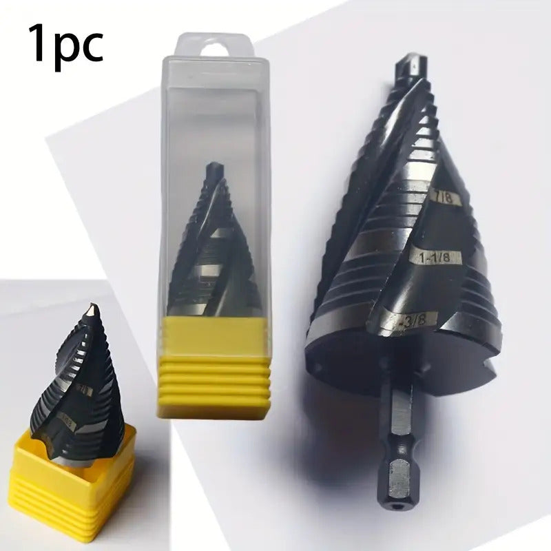 1pc Heavy-Duty Cobalt Step Drill Bit