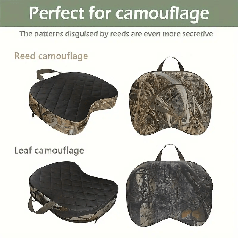 1pc Lightweight Portable Outdoor Chair Cushion