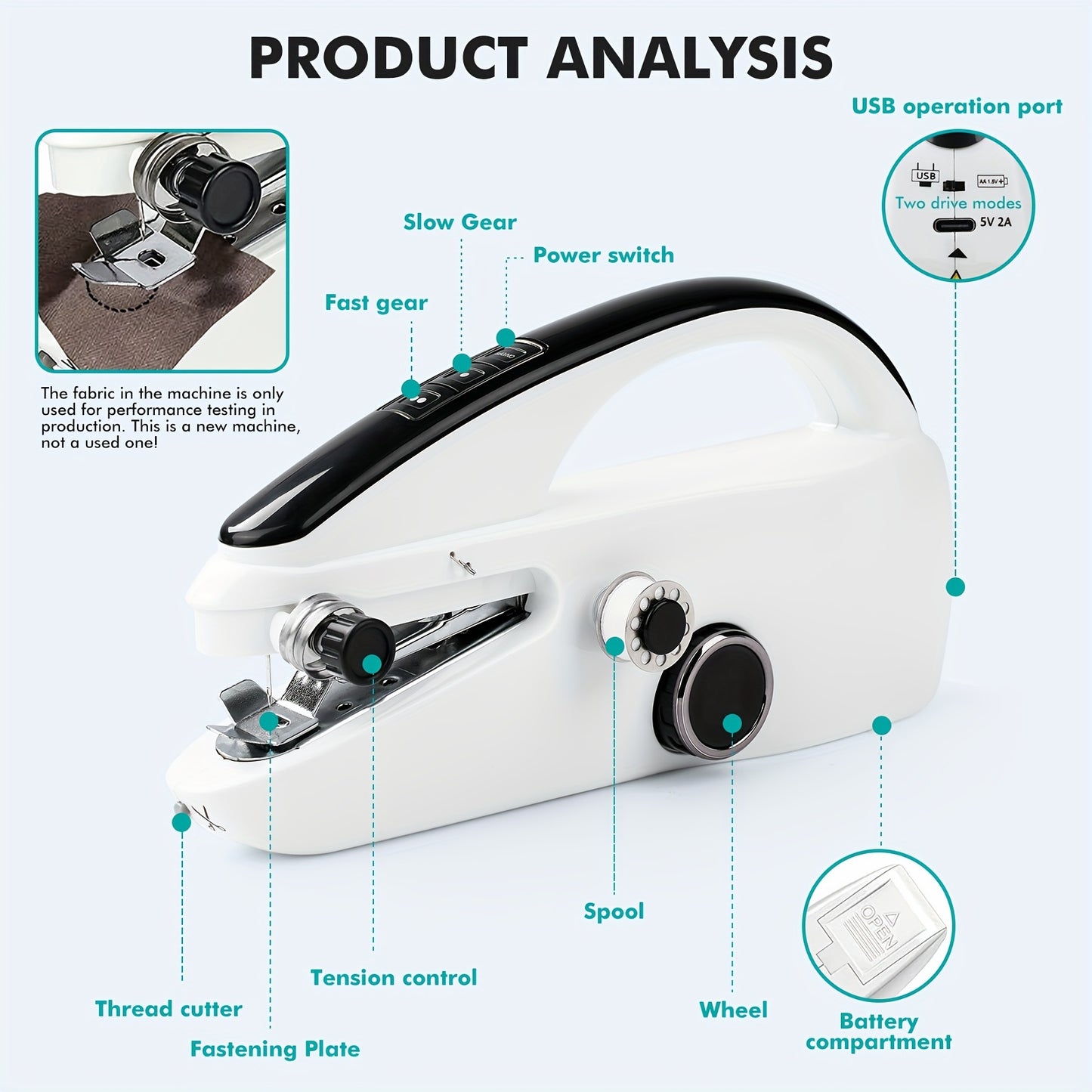 Handheld Sewing Machine
