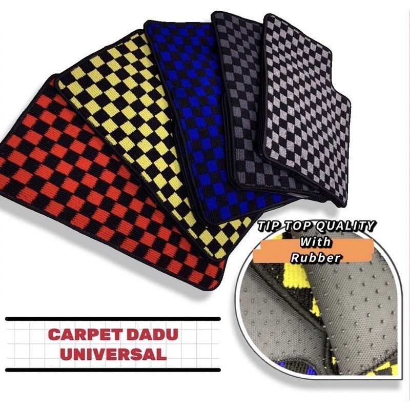 five-piece car floor mat set