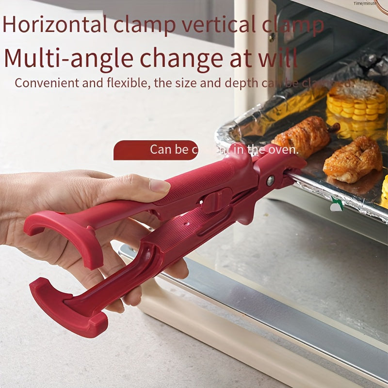 2-in-1 Non-Slip Dish Clamp & Bowl Lifter