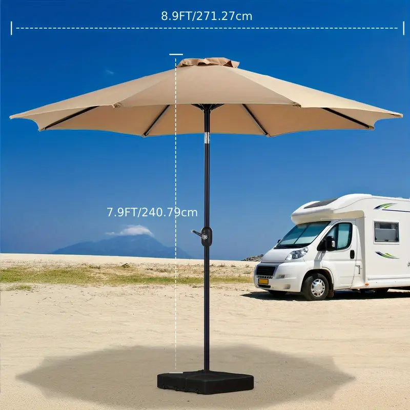 10ft Outdoor Patio Umbrella