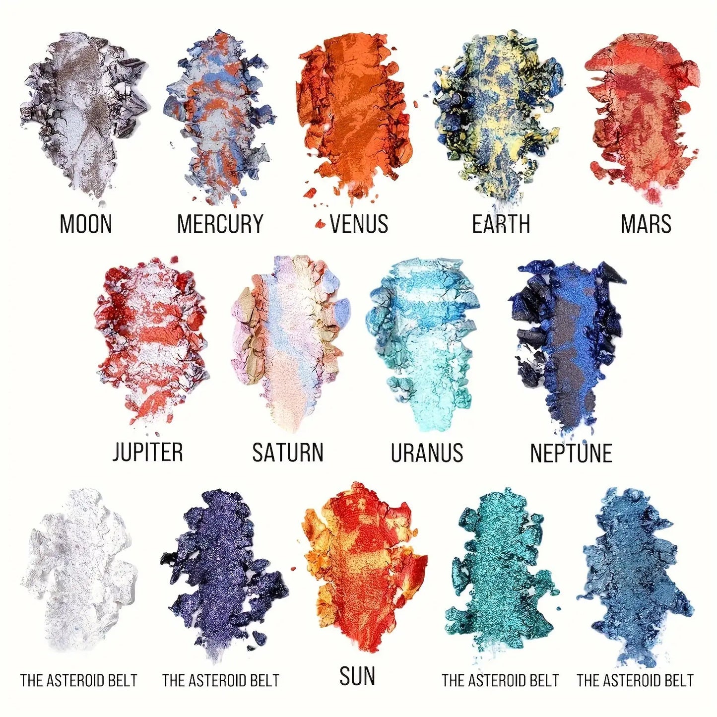 14 Colors Galactic Assemble Eyeshadow Palette