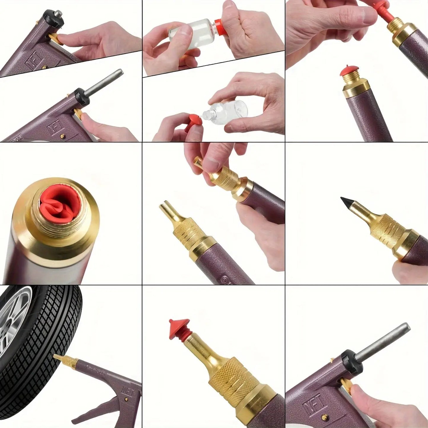 Heavy Duty Tire Plug Kit