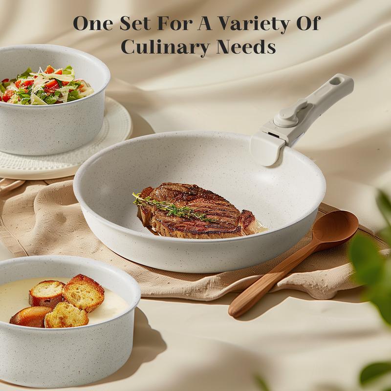 11-Piece Nonstick Pots and Pans Set