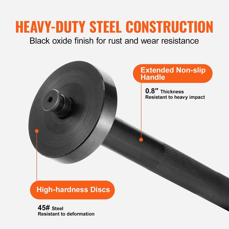 52-piece wheel bearing installation tool set