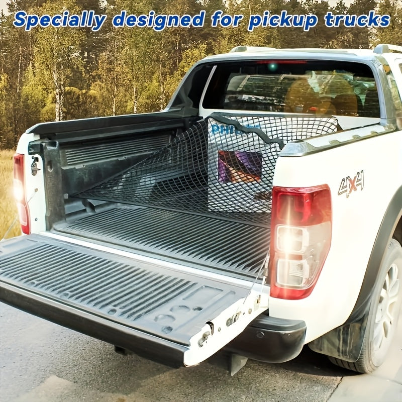 1pc Universal Fit Spandex Truck Bed Mesh