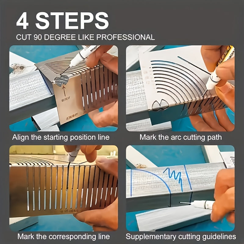 304 Stainless Steel High Precision Folding Ruler