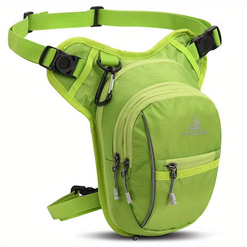 1pc Contrast-color Nylon Sports Leg Bag