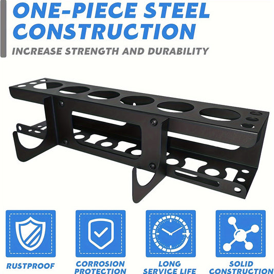 Wall-Mounted Caulking Gun Storage Rack & Sealant Tube Holder