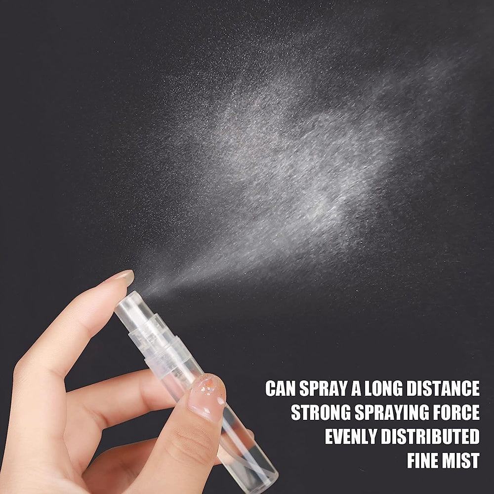 120Pcs Transparent Plastic Spray Bottle