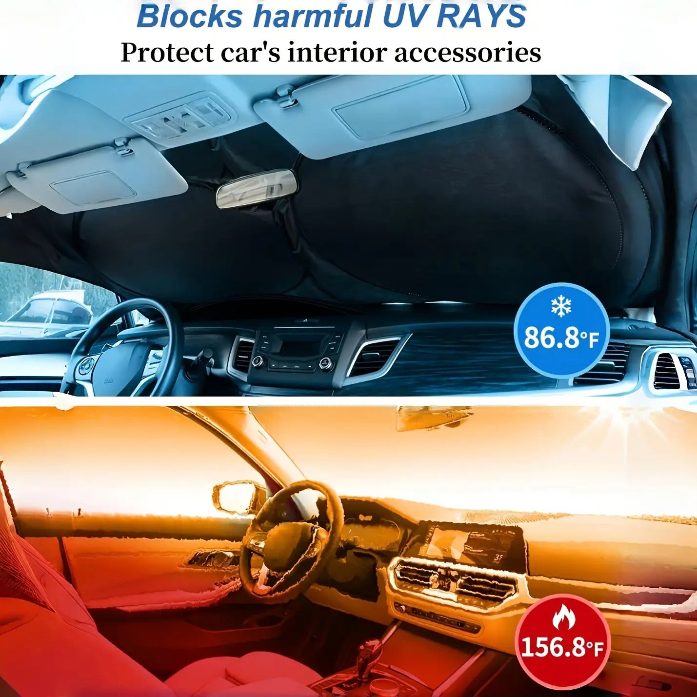 2025 Upgrade Windshield Sun Shade