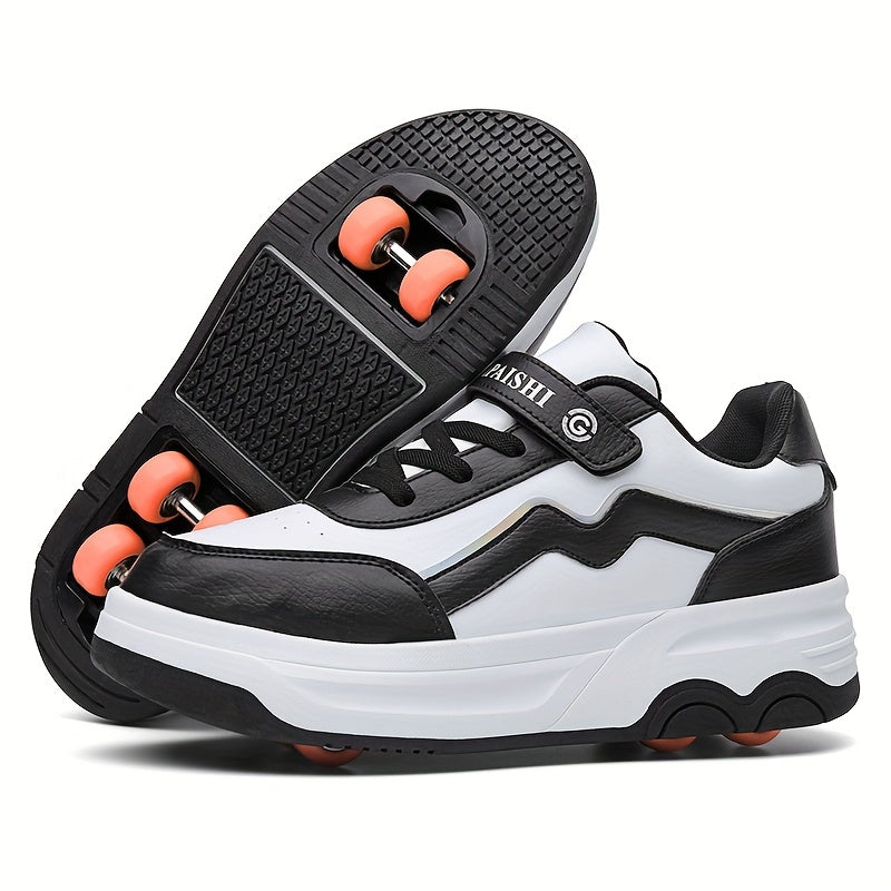 Youth Fashion 6-Wheel Roller Skates Shoes