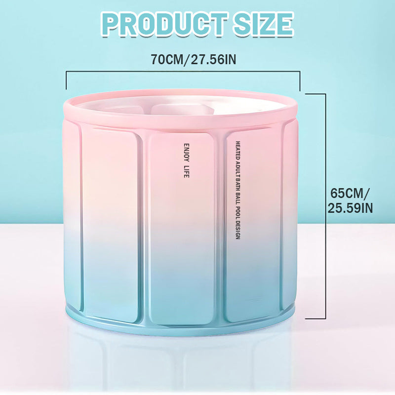 1pc Foldable Bathtub